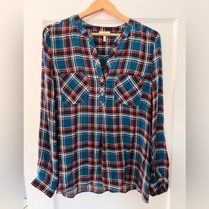 Josie plaid top
